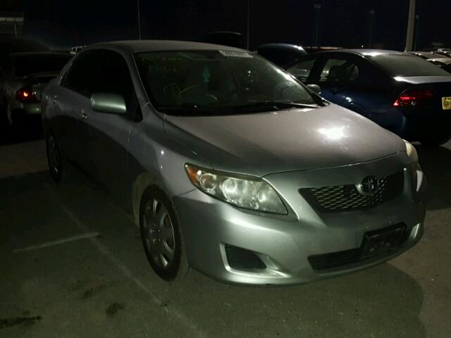 1NXBU40E69Z110407 - 2009 TOYOTA COROLLA BA SILVER photo 1