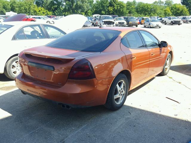 2G2WS522541161328 - 2004 PONTIAC GRAND PRIX Narıncı foto 4