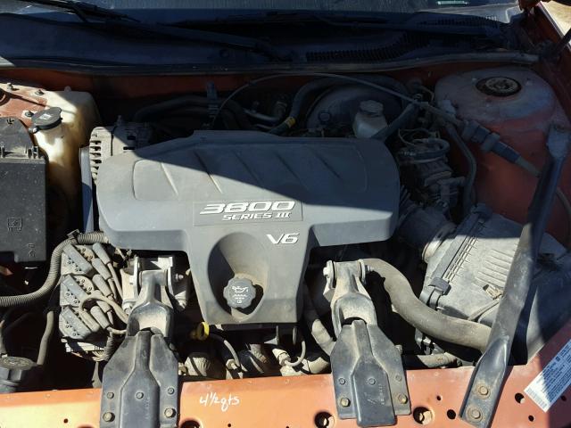 2G2WS522541161328 - 2004 PONTIAC GRAND PRIX Narıncı foto 7