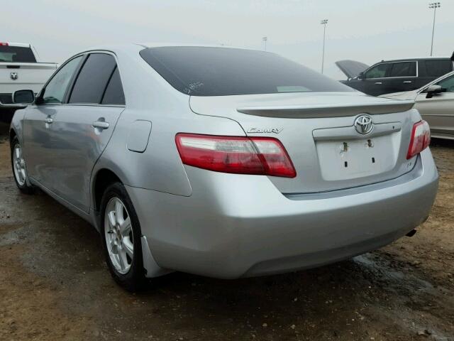 4T1BE46K57U009821 - 2007 TOYOTA CAMRY NEW SILVER photo 3