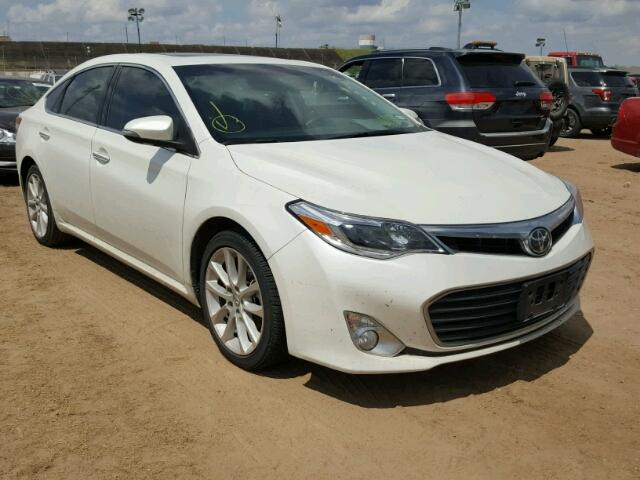 4T1BK1EB7EU097860 - 2014 TOYOTA AVALON BAS WHITE photo 1