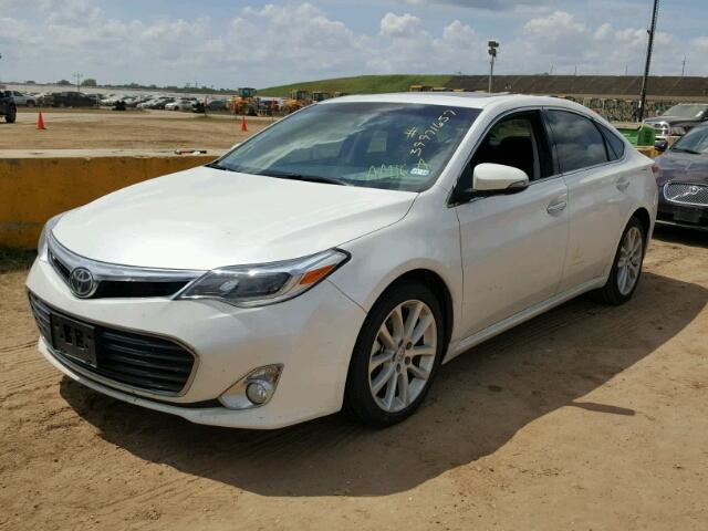 4T1BK1EB7EU097860 - 2014 TOYOTA AVALON BAS WHITE photo 2