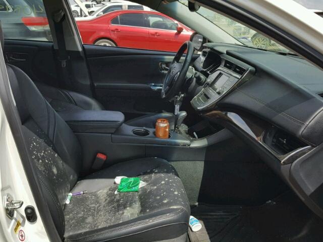 4T1BK1EB7EU097860 - 2014 TOYOTA AVALON BAS WHITE photo 5