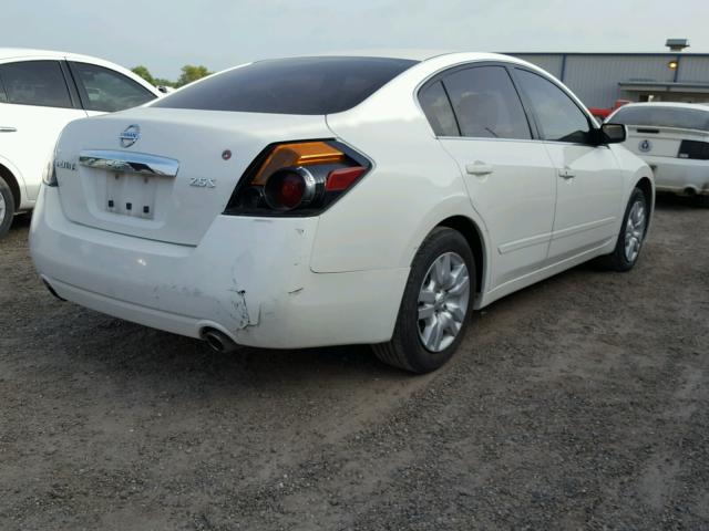 1N4AL2AP9CC239803 - 2012 NISSAN ALTIMA BAS WHITE photo 4