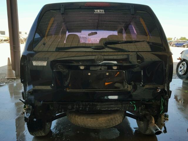 4M2YU56Z26KJ13224 - 2006 MERCURY MARINER BLACK photo 9