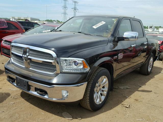 1C6RR7PT7DS571802 - 2013 RAM 1500 LONGH BLACK photo 2