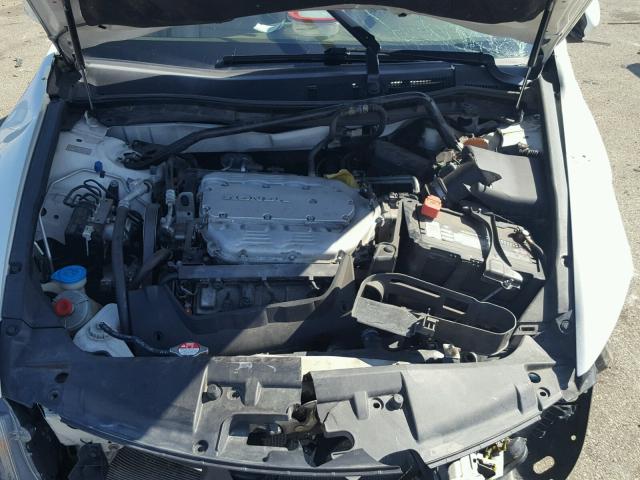 1HGCP36808A021056 - 2008 HONDA ACCORD EXL WHITE photo 7