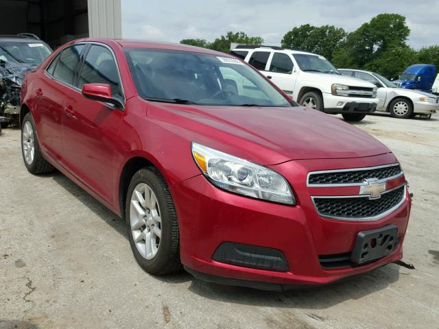 1G11D5RR1DF104127 - 2013 CHEVROLET MALIBU 1LT მუქწითელი ფოტო 1