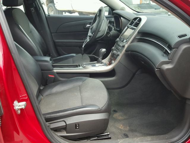 1G11D5RR1DF104127 - 2013 CHEVROLET MALIBU 1LT მუქწითელი ფოტო 5