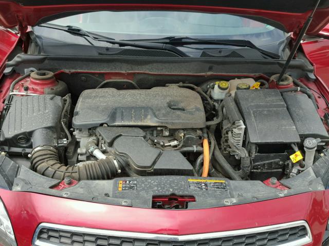 1G11D5RR1DF104127 - 2013 CHEVROLET MALIBU 1LT მუქწითელი ფოტო 7
