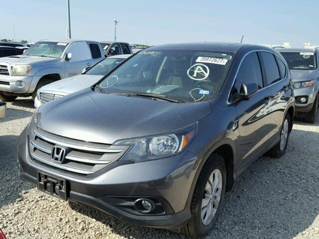 3CZRM3H57DG704432 - 2013 HONDA CR-V EX GRAY photo 2