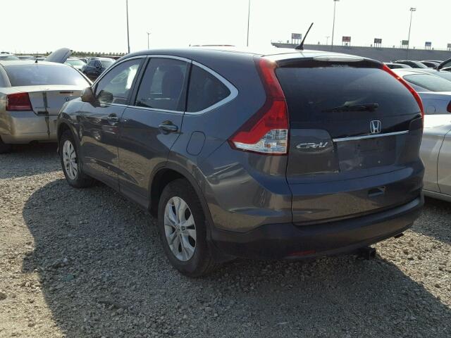 3CZRM3H57DG704432 - 2013 HONDA CR-V EX GRAY photo 3