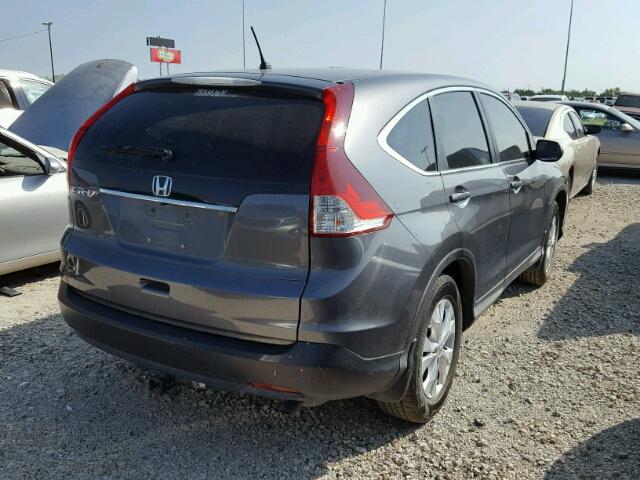 3CZRM3H57DG704432 - 2013 HONDA CR-V EX GRAY photo 4