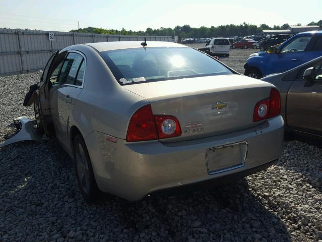 1G1ZC5E16BF393170 - 2011 CHEVROLET MALIBU 1LT 棕色 照片 3