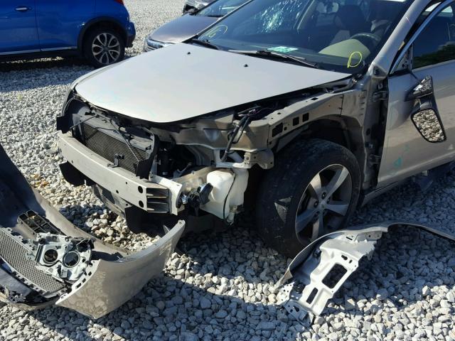 1G1ZC5E16BF393170 - 2011 CHEVROLET MALIBU 1LT 棕色 照片 9