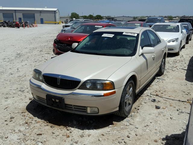 1LNHM86SX2Y635273 - 2002 LINCOLN LS თაფლისფერი ფოტო 2
