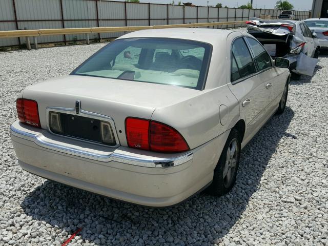 1LNHM86SX2Y635273 - 2002 LINCOLN LS თაფლისფერი ფოტო 4