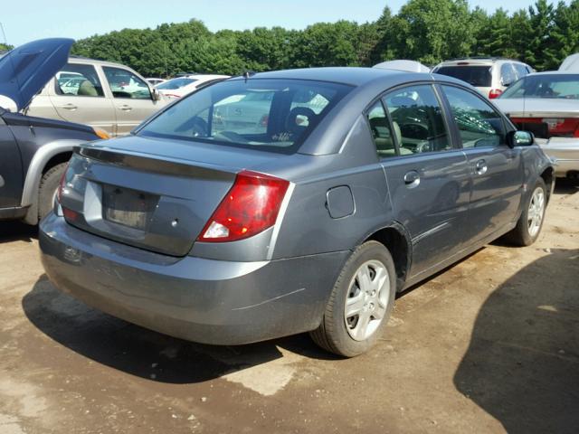 1G8AJ55F96Z129915 - 2006 SATURN ION LEVEL GRAY photo 4