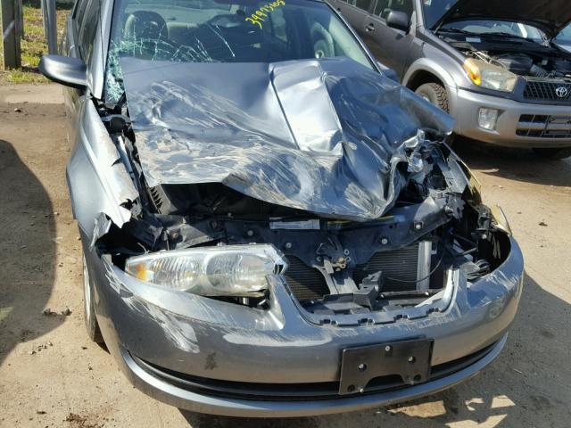 1G8AJ55F96Z129915 - 2006 SATURN ION LEVEL GRAY photo 9