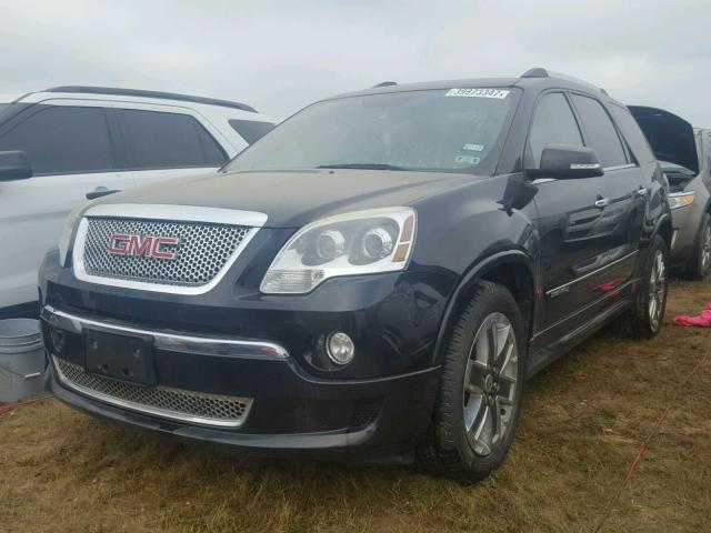 1GKKRTED2CJ371031 - 2012 GMC ACADIA BLACK photo 2