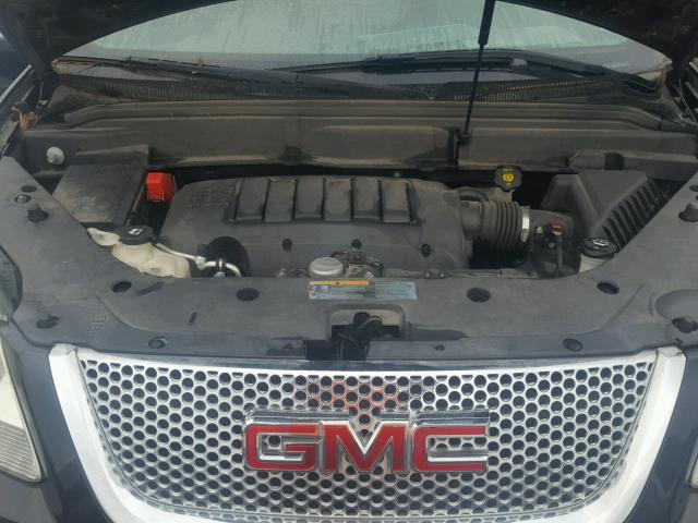 1GKKRTED2CJ371031 - 2012 GMC ACADIA BLACK photo 7