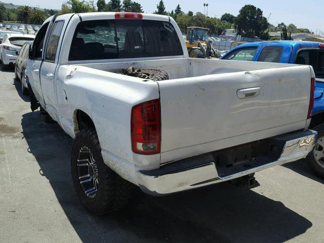 1D7KS28C06J246388 - 2006 DODGE RAM 2500 S WHITE photo 3