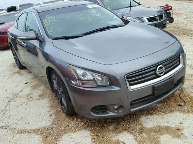 1N4AA5AP1EC469040 - 2014 NISSAN MAXIMA GRAY photo 1