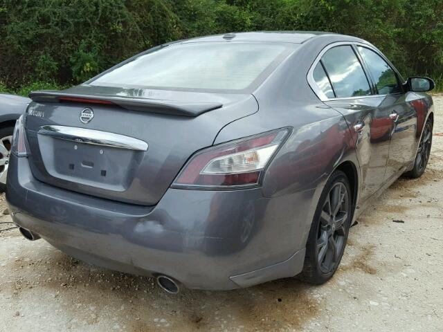 1N4AA5AP1EC469040 - 2014 NISSAN MAXIMA GRAY photo 4