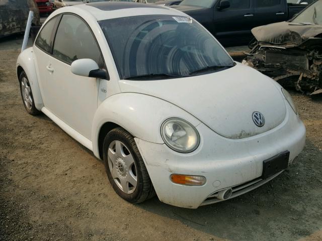3VWCK21C41M435997 - 2001 VOLKSWAGEN NEW BEETLE 白色 照片 1
