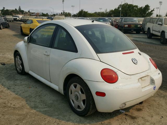 3VWCK21C41M435997 - 2001 VOLKSWAGEN NEW BEETLE 白色 照片 3