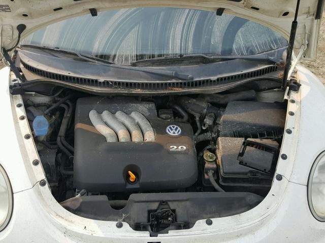 3VWCK21C41M435997 - 2001 VOLKSWAGEN NEW BEETLE 白色 照片 7