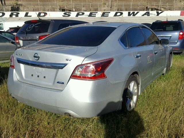 1N4AL3AP1DC256618 - 2013 NISSAN ALTIMA SILVER photo 4