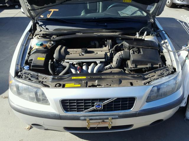 YV1RS61R122166398 - 2002 VOLVO S60 Արծաթագույն լուսանկար 7