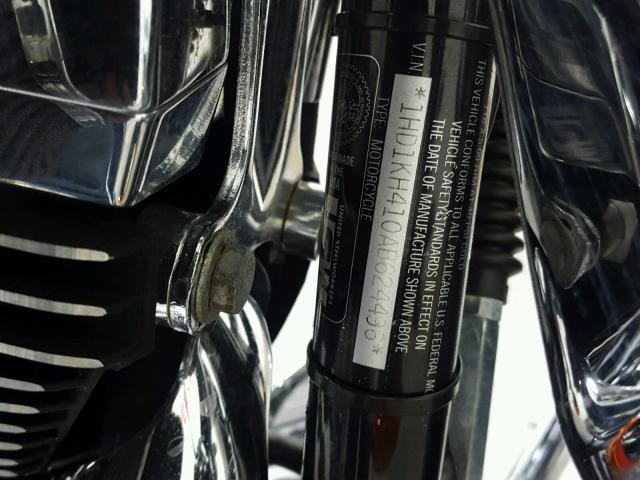 1HD1KH410AB624496 - 2010 HARLEY-DAVIDSON FLTRX 黑色 照片 19