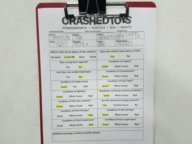 1HD1KH410AB624496 - 2010 HARLEY-DAVIDSON FLTRX 黑色 照片 20