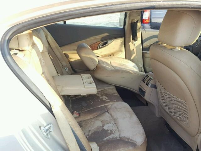 1G4GF5E30CF313009 - 2012 BUICK LACROSSE P TAN photo 6