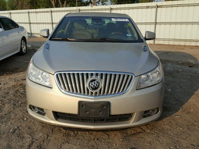 1G4GF5E30CF313009 - 2012 BUICK LACROSSE P TAN photo 9