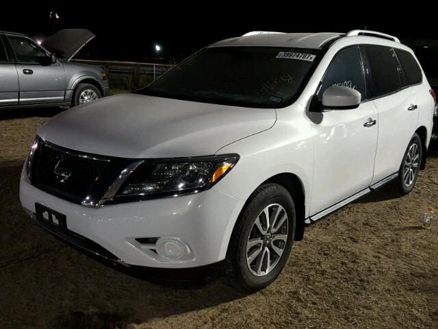 5N1AR2MN5DC655251 - 2013 NISSAN PATHFINDER WHITE photo 2