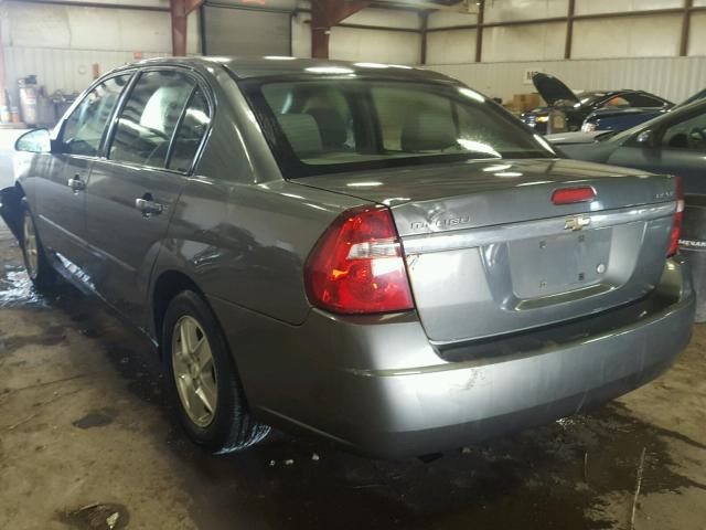 1G1ZT54855F236328 - 2005 CHEVROLET MALIBU LS GRAY photo 3