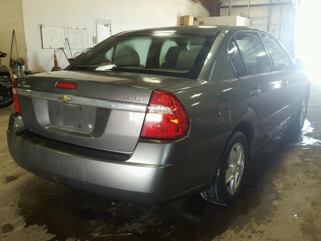 1G1ZT54855F236328 - 2005 CHEVROLET MALIBU LS GRAY photo 4