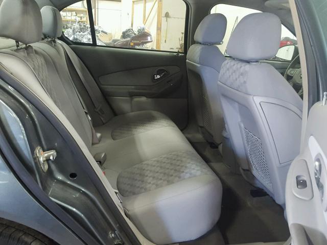 1G1ZT54855F236328 - 2005 CHEVROLET MALIBU LS GRAY photo 6