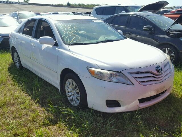 4T4BF3EK0AR011496 - 2010 TOYOTA CAMRY WHITE photo 1