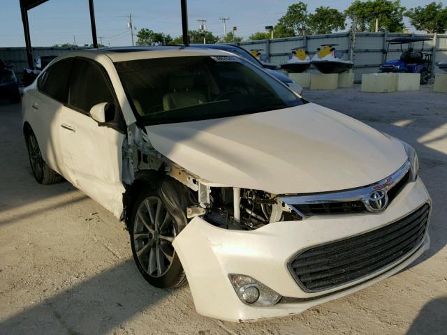 4T1BK1EB3FU170711 - 2015 TOYOTA AVALON XLE WHITE photo 1