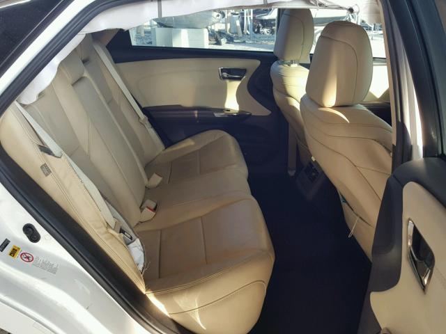 4T1BK1EB3FU170711 - 2015 TOYOTA AVALON XLE WHITE photo 6