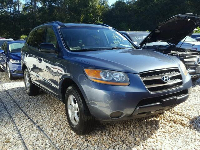 5NMSG13D88H137322 - 2008 HYUNDAI SANTA FE G GRAY photo 1