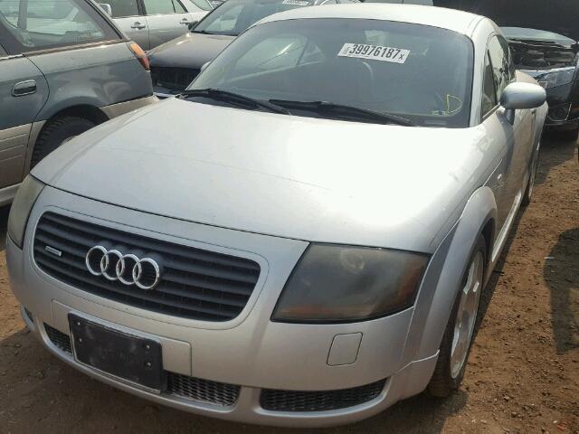 TRUWT28N611007422 - 2001 AUDI TT SILVER photo 2