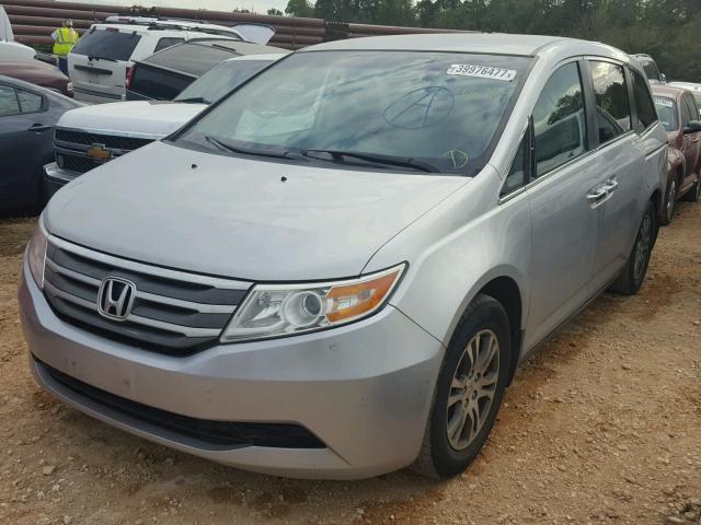 5FNRL5H48CB012003 - 2012 HONDA ODYSSEY EX SILVER photo 2