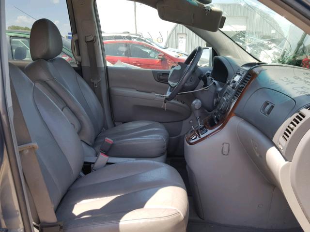 KNDMB233676173798 - 2007 KIA SEDONA EX BLUE photo 5