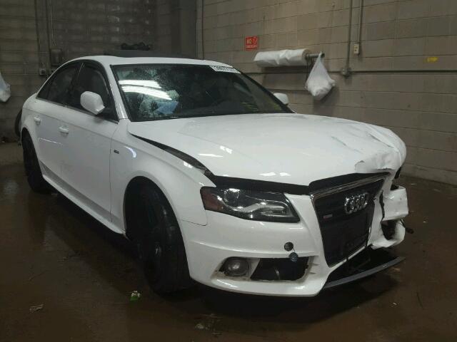 WAUKFAFL2BN047287 - 2011 AUDI A4 PRESTIG WHITE photo 1