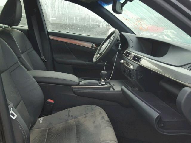 JTHBE1BL4FA013777 - 2015 LEXUS GS Чорний фото 5